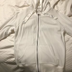 White bride hoodie
